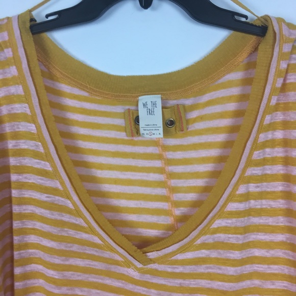 Free People Striped Boxy Tee - Picture 5 of 7